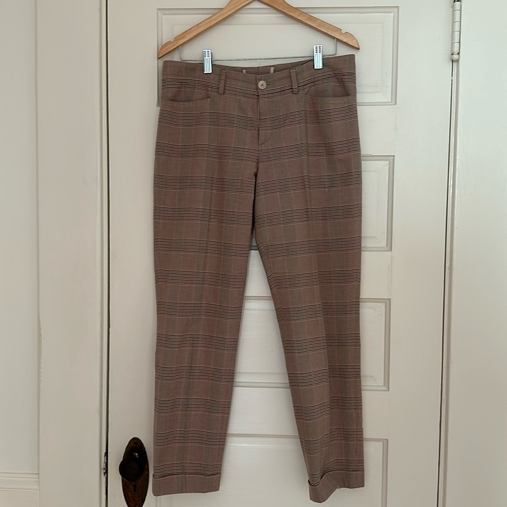 Bogner plaid summer weight pants